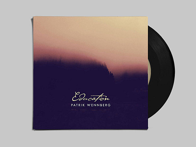 Patrik Wennberg — Education album art direction cover music vinyl