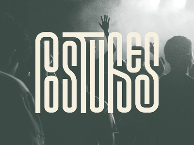 Postures logo band custom identity logo music progressive psychedelic
