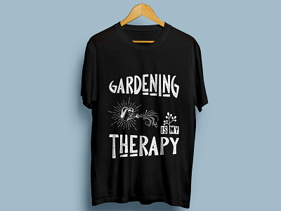 Gardening T-shirt design