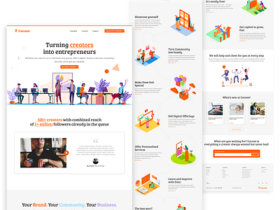 Cocoon Landing Page