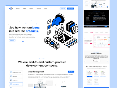 INK Software Solutions Landing Page