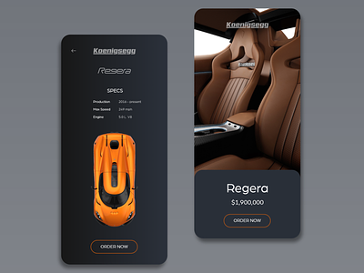 Car Buying App UI android app app app ui car app flat ios app minimal mobile app mobile ui product product design ui uiux user experience user interface