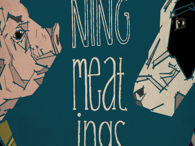 Morning Meatings illustration vector