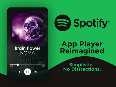 Spotify App Player Reimagined