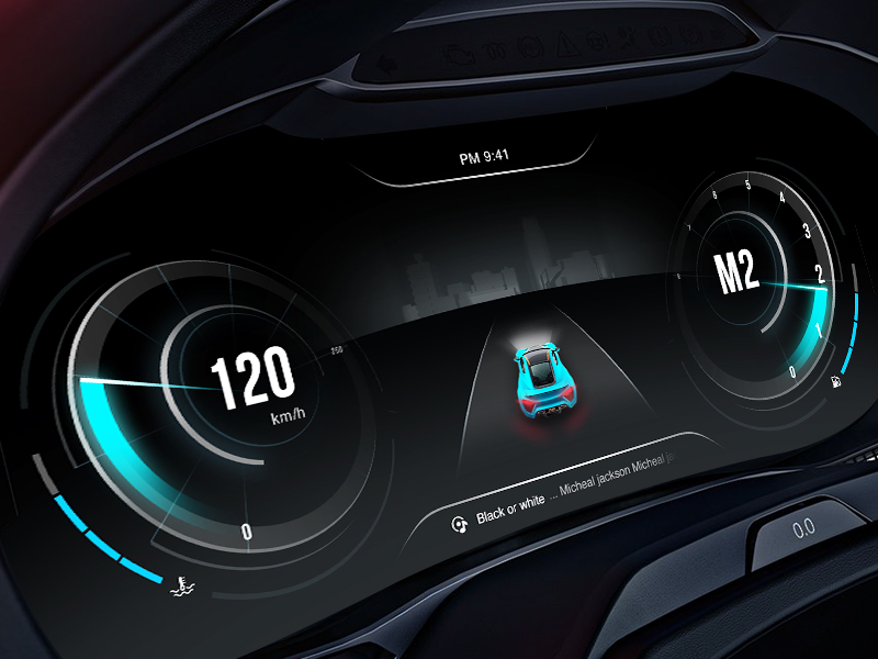 Sample Car Dashboard Constructed With Kendo Ui Dataviz Components