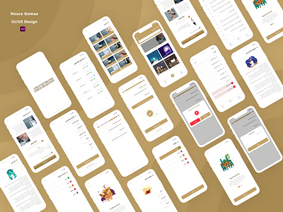 New Muslim App design ui xd