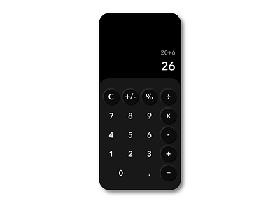 Daily UI #004 - Calculator