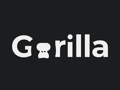 Gorilla Minimal Logo