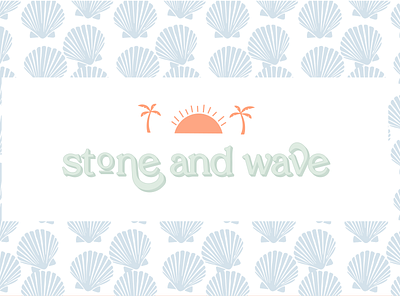 Stone and Wave Branding brand design brand identity design illustration logo