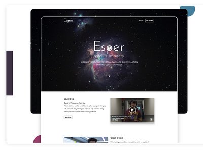 ESPER live website design website design