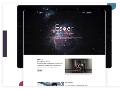 ESPER live website design