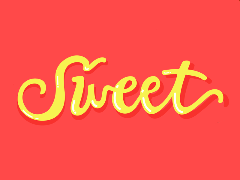 Sweet By Kelsey Erin Sky For Ok Do Co. On Dribbble