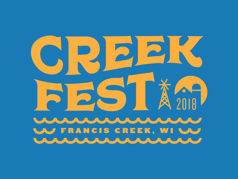 Creek Fest by Kelsey Erin Sky on Dribbble