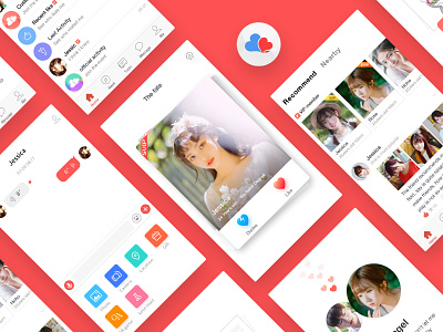 Social app for Netease app design icon ui ux