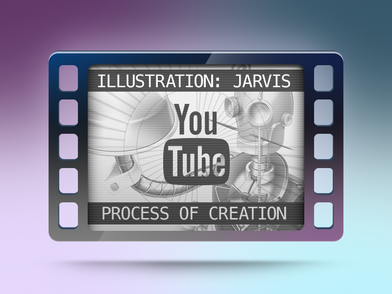 Jarvis Illustration - Process Of Creation by Nikolay Verin on Dribbble