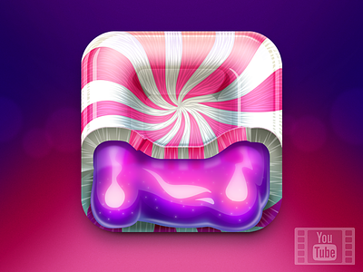 Candy Icons +Video of Process candy icon ios jelly yum