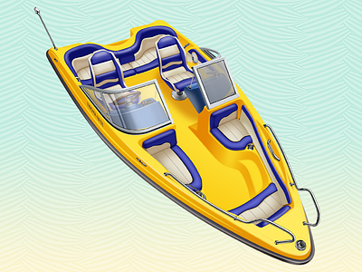 Boat boat illustration