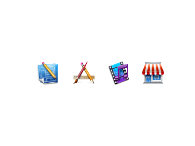 48x48px icons WIP 48x48 applications blueprint icon media movie pencil store wip