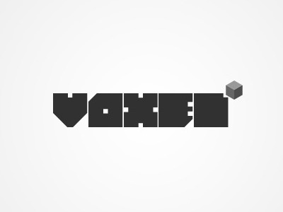 Voxel Logo Option 2 (Not Used) cube voxel