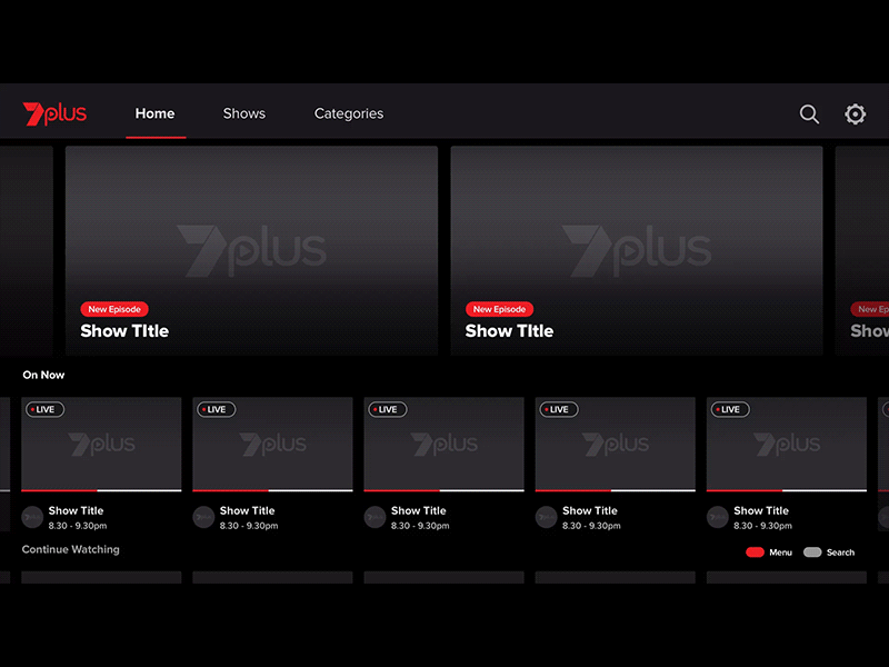 7plus- LG TV app