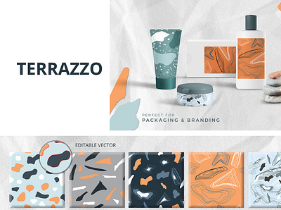 Terrazzo Seamless Patterns brand brand design branding design graphic pattern patterns seamless patterns