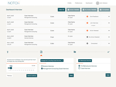 Notch | Senior Consultant Hiring Portal