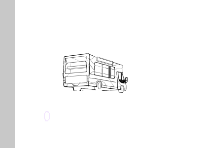 Tiny Ice-Cream Van editorial illustration marc aspinall pencil wip