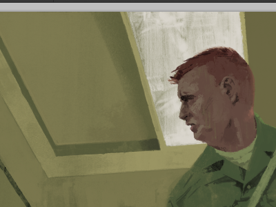 Like... digital illustration marc aspinall painting wip