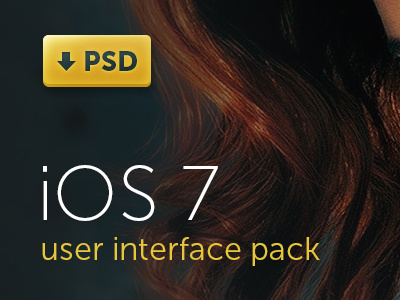 UI Pack - PSD Download app bundle design dtail flat interface ios 7 kit mobile player user ux