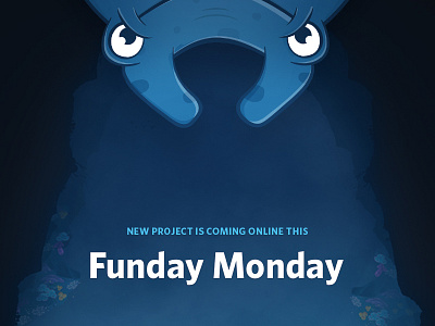 New project coming this Funday Monday app character dtail studio illustration interface ios mobile sea ui ux vector website