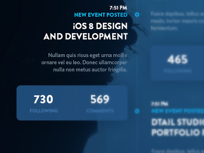 New UI / UX project - sneak peek booking character design dtail event illustration interface ios iphone sea studio web