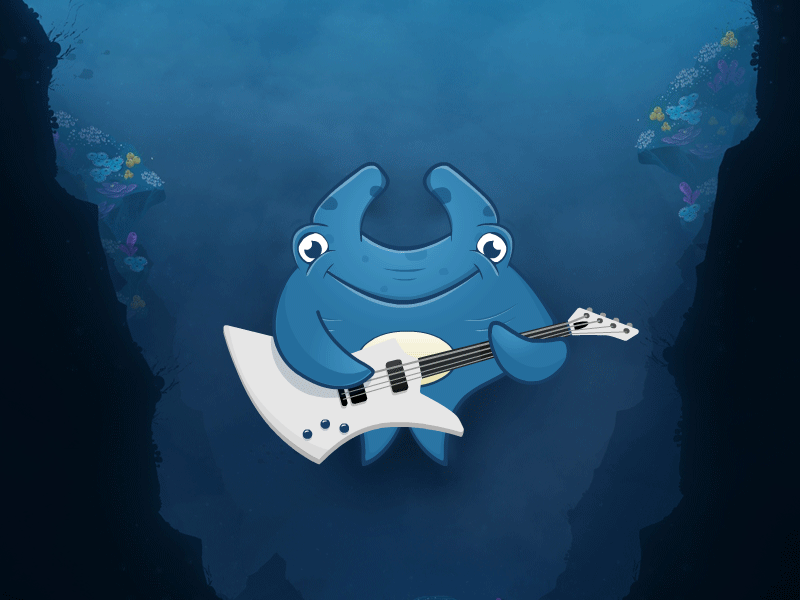 EventRay Character - Guitar Player bundle design dtail flat freebie freebies gif interface mascot pack studio ux
