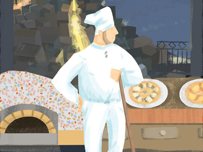 Pizzaria Illustration