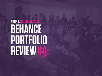 Behance Portfolio Review #4 - Varna, Bulgaria