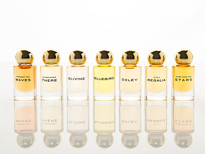 Olivine Atelier Perfume branding packaging photo