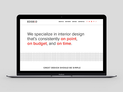 EDGE iD web design website wordpress
