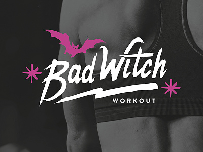 Bad Witch Workout branding logo