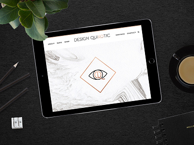 Design Quixotic branding website