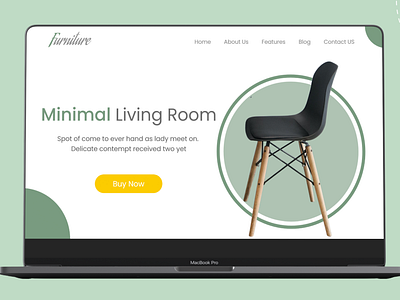 e-commerce Furniture landing page