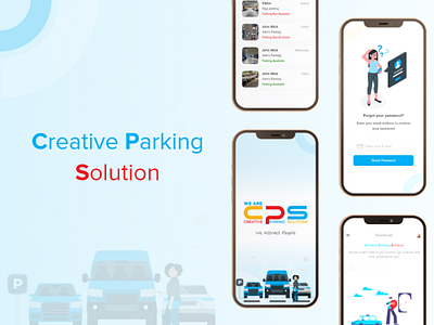 Parking Solutions - UI/UX App Design