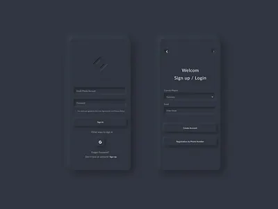 Neumorphism Login design glassmorphism icon login login page minimal neumorphism ui ux webdesign website