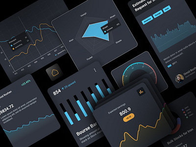 Components for Fintech Dashboard