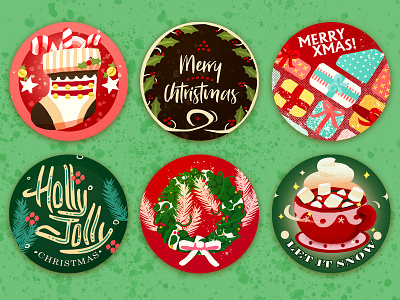 Christmas illustrations christmas design illustration