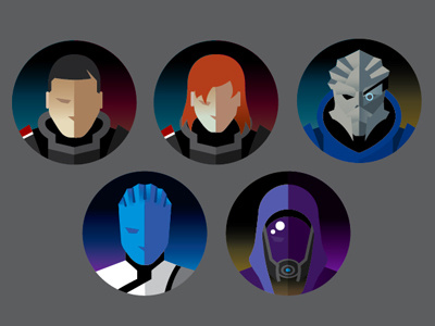 Icon Project - Mass Effect icons video games