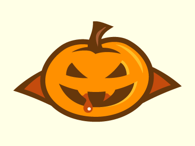 Count Bockula beer logo pumpkin vampire