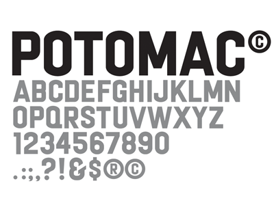 Potomac typeface