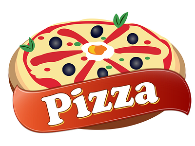Pizza Logo food logo logos pizza template