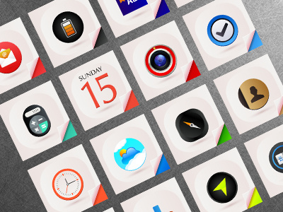 50 Free Android App Icons