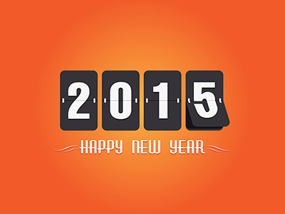 8 Vector Happy New Year Greeting Cards - FREE 2015 free greeting cards happy new year vector