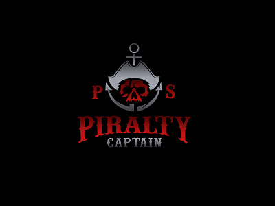 Piralty Captain art design graphic design gredient illustration logo logo design minimal vector